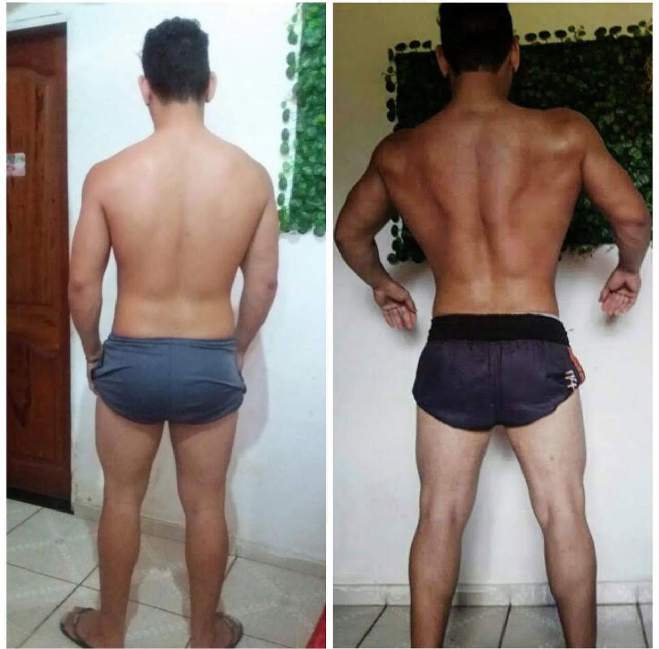 Evolução Antes e Depois