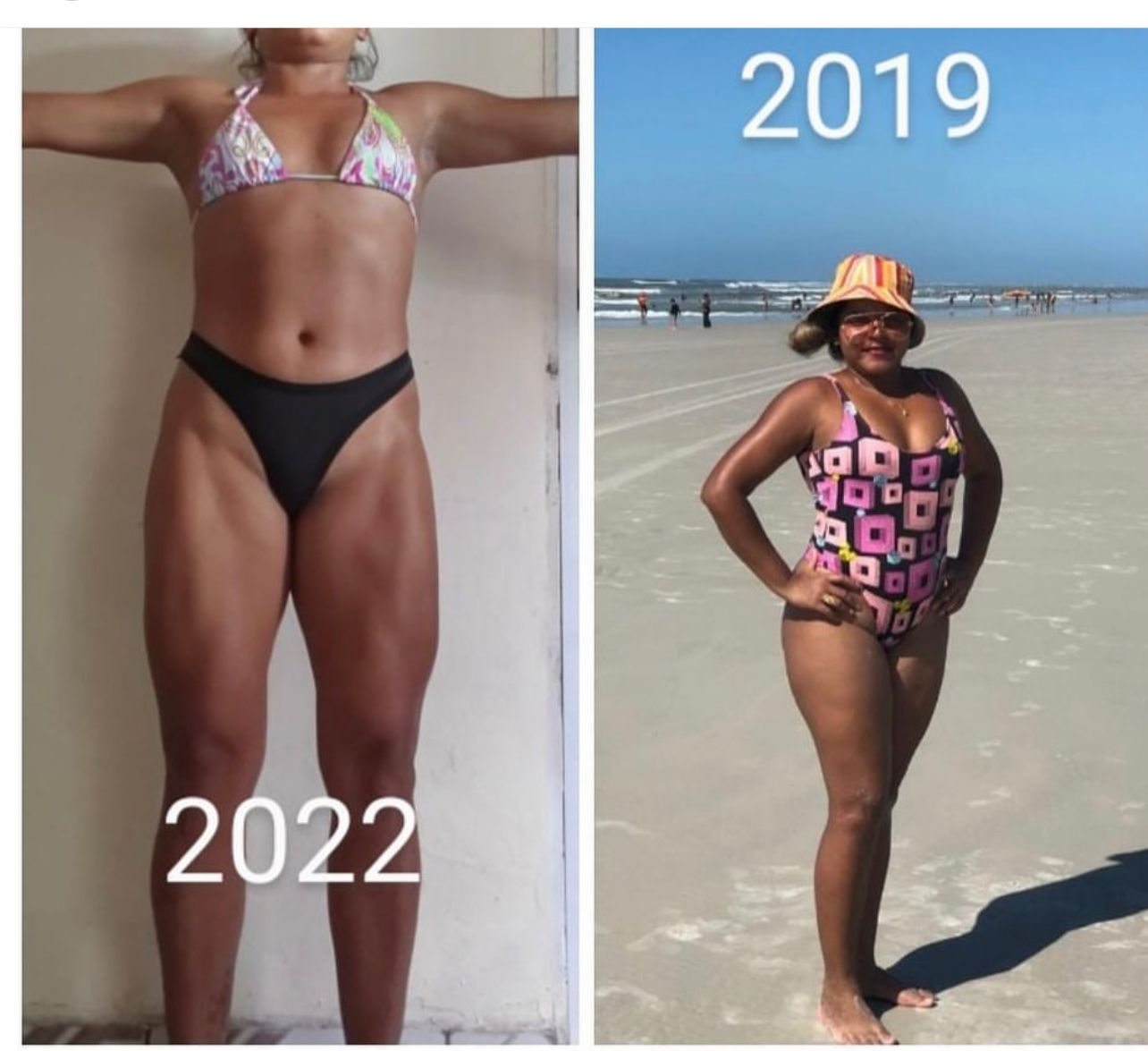 Evolução Antes e Depois